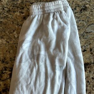 pink, camp sweatpants